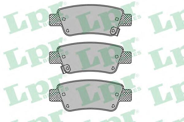 

Комплект тормозных колодок Lpr 05P1455