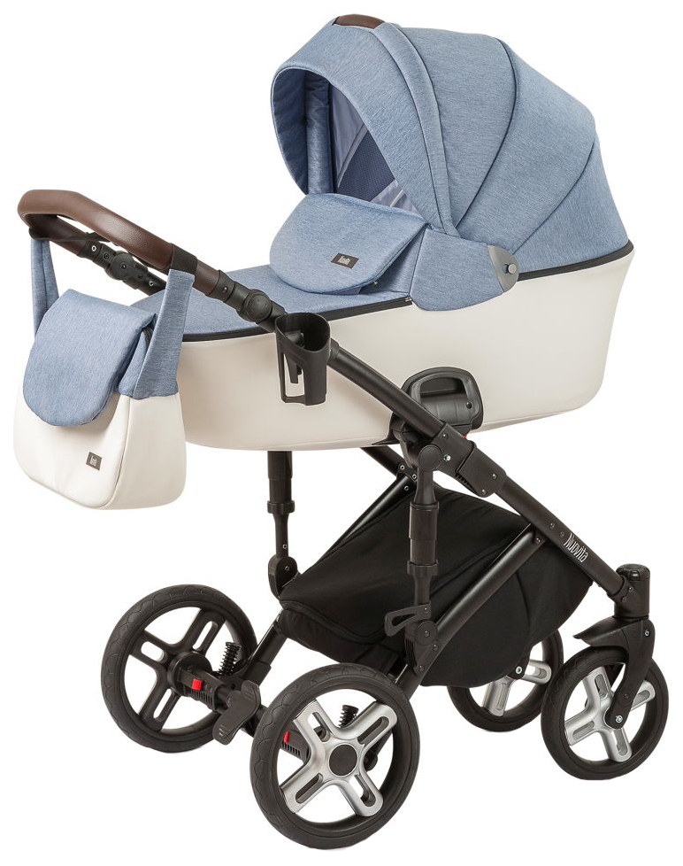 

Коляска 2 в 1 Nuovita Carro Sport Denim bianco, Carro Sport