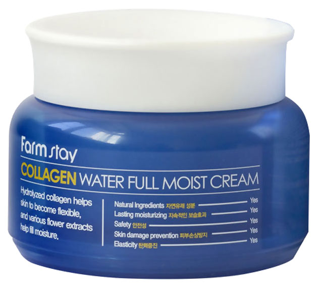 Крем для лица FarmStay Collagen Water Full Moist Cream, 100 мл