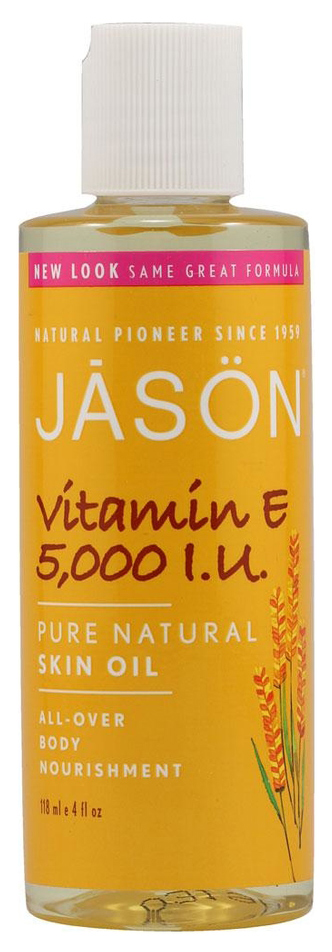 Масло для тела Jason Natural Vitamin E 5 000 I.U. Skin Oil 118 мл зубная паста jason natural sea fresh для свежести дыхания без фтора мята 119 г