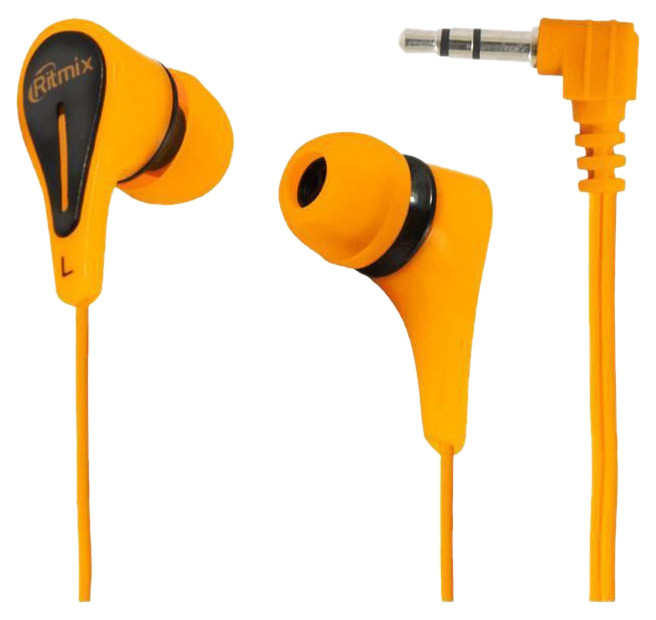 фото Наушники ritmix rh-012 orange