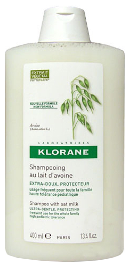 Шампунь Klorane With Oat Milk 400 мл восстанавливающий шампунь с экстрактом репейника reconstructing shampoo with burd basic line