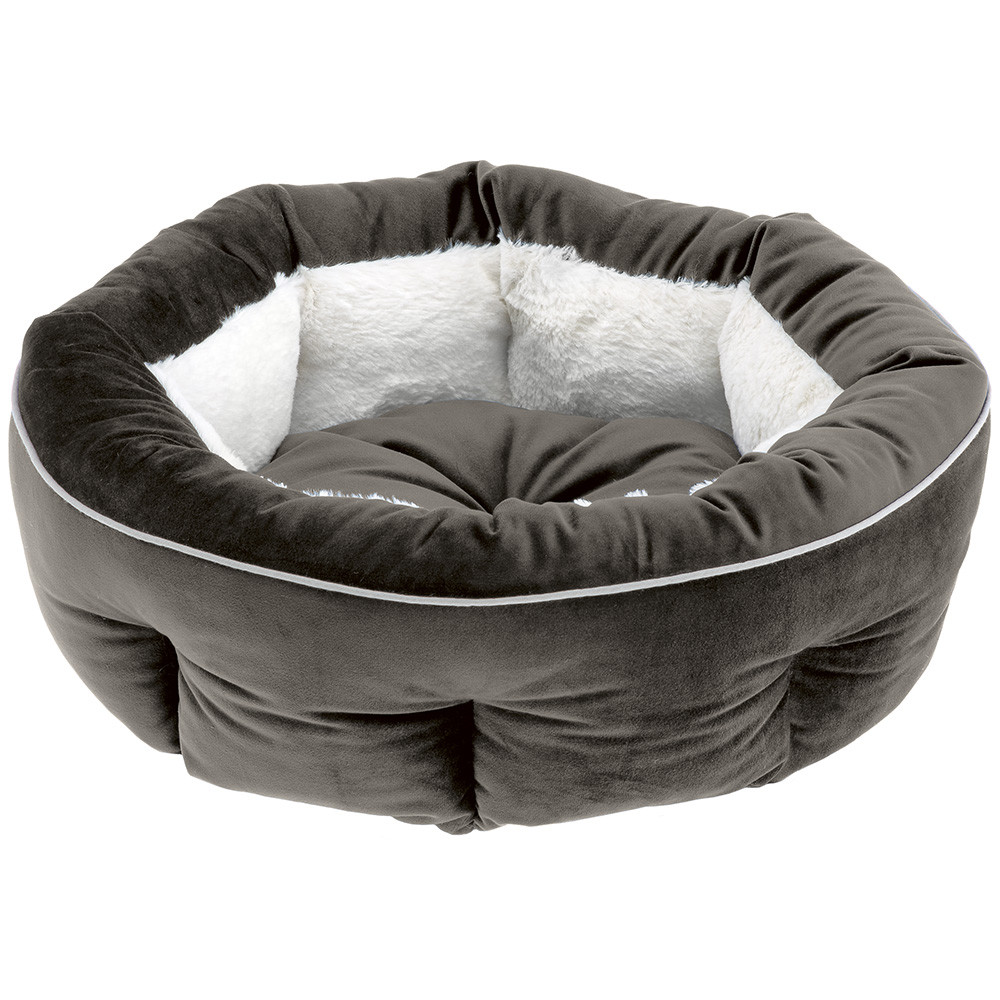 

Лежанка Ferplast Marquis с мехом для собак (45 x 16 см, Серый)