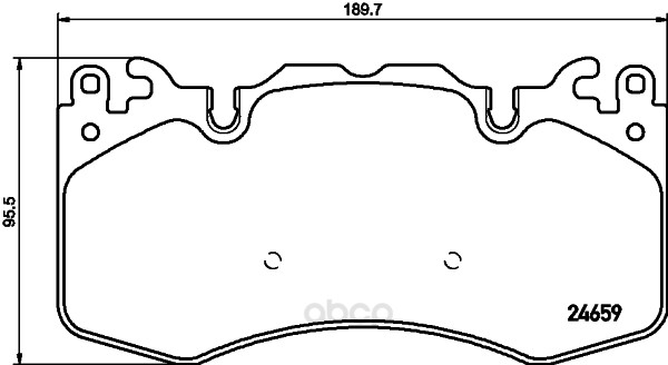 

Колодки тормозные Hella 8DB355016151