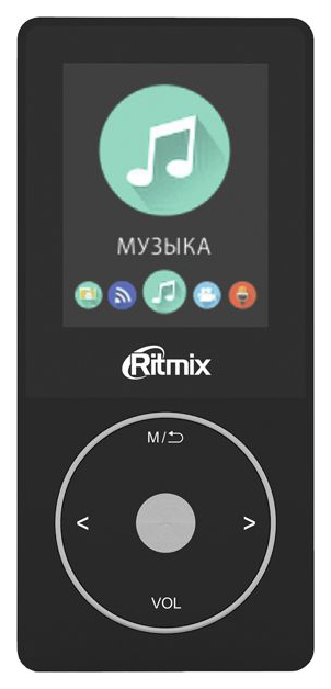 

Портативный медиаплеер Ritmix RF-4650 4Gb Black, RF-4650 4Gb Black