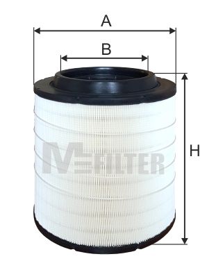 

Фильтр воздушный MFILTER A 578