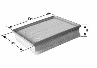 фото Фильтр воздушный двигателя clean filters ma1392