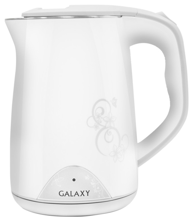 фото Чайник электрический galaxy gl 0301 white