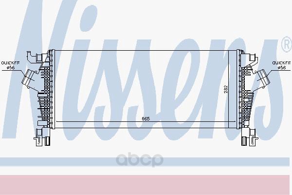 

Интеркулер Nissens 96463