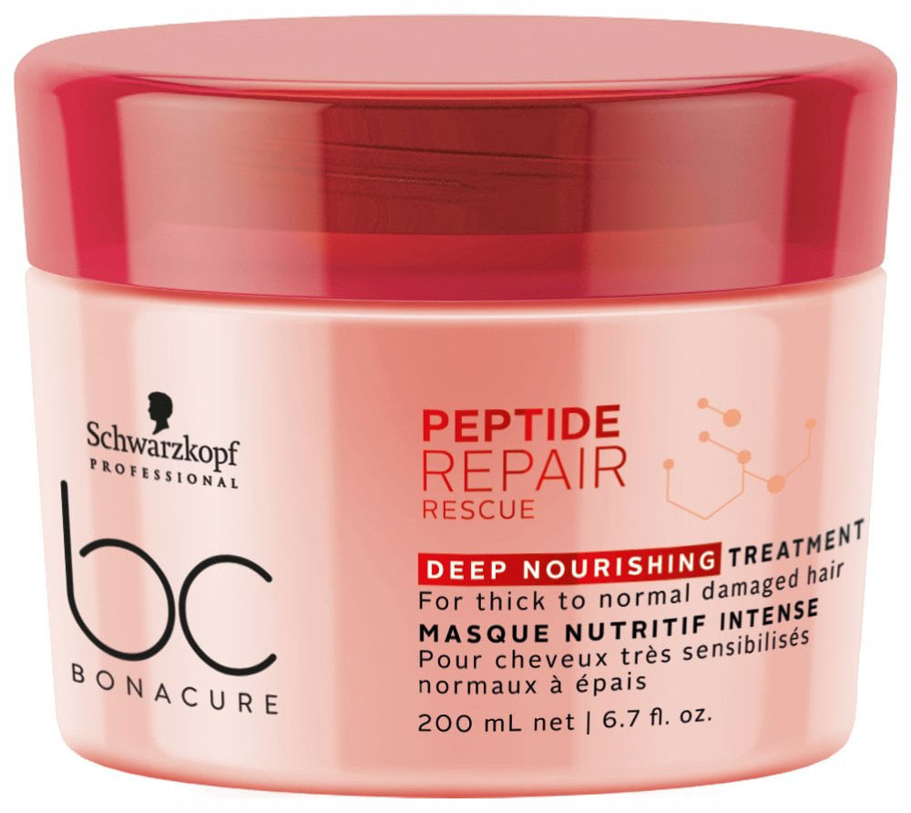 фото Маска для волос schwarzkopf bc bonacure peptide repair rescue питательная 200 мл schwarzkopf professional