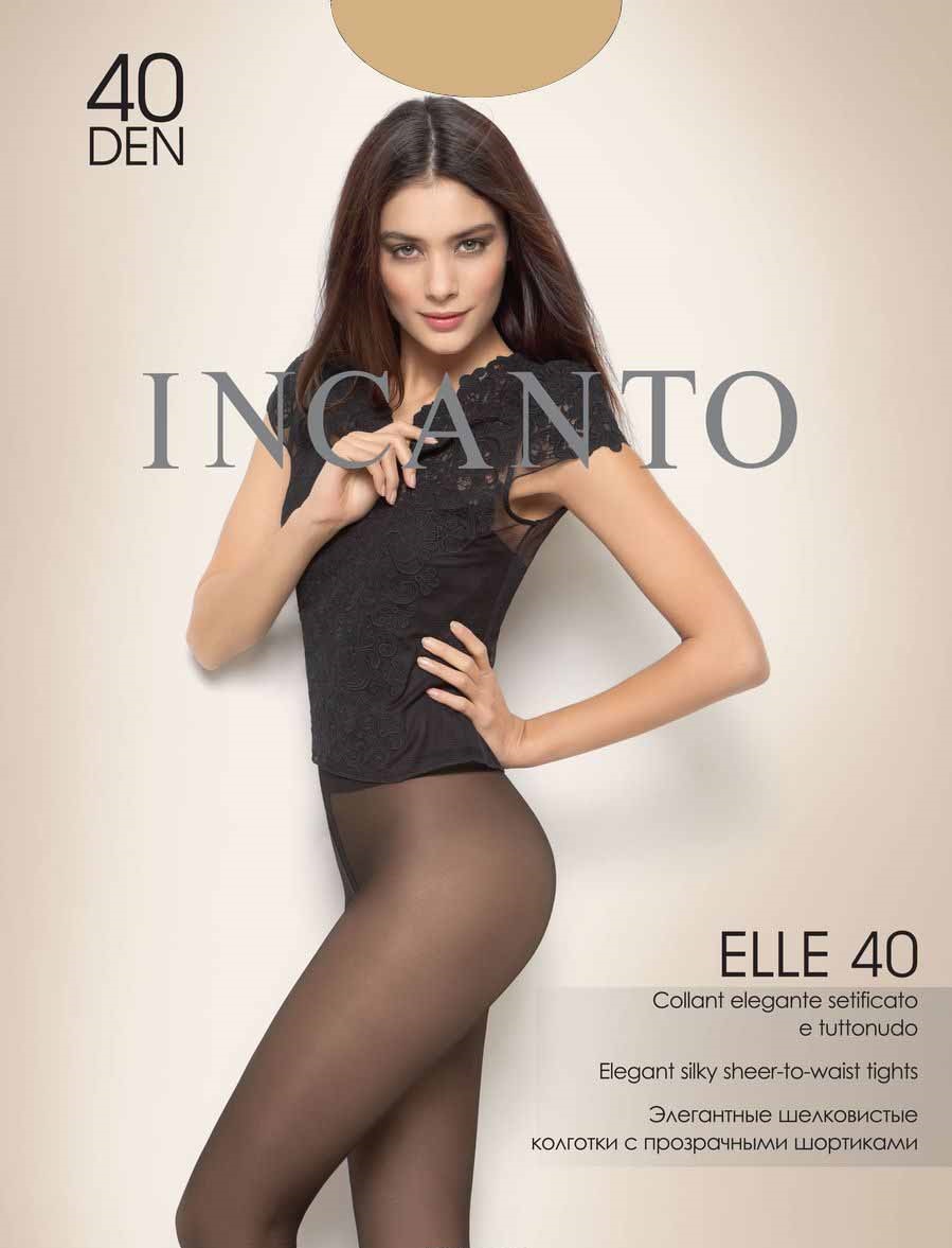 фото Колготки incanto "elle 40" melon, размер 4