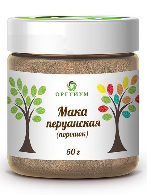 фото Мака оргитум перуанская желтая био 50 г оргтиум