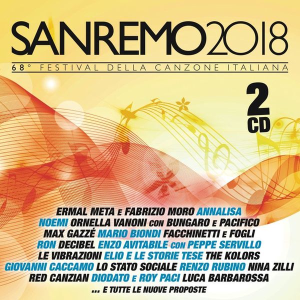

Various Artists "Sanremo 2018: 68e Festival Della Canzone Italiana" CD