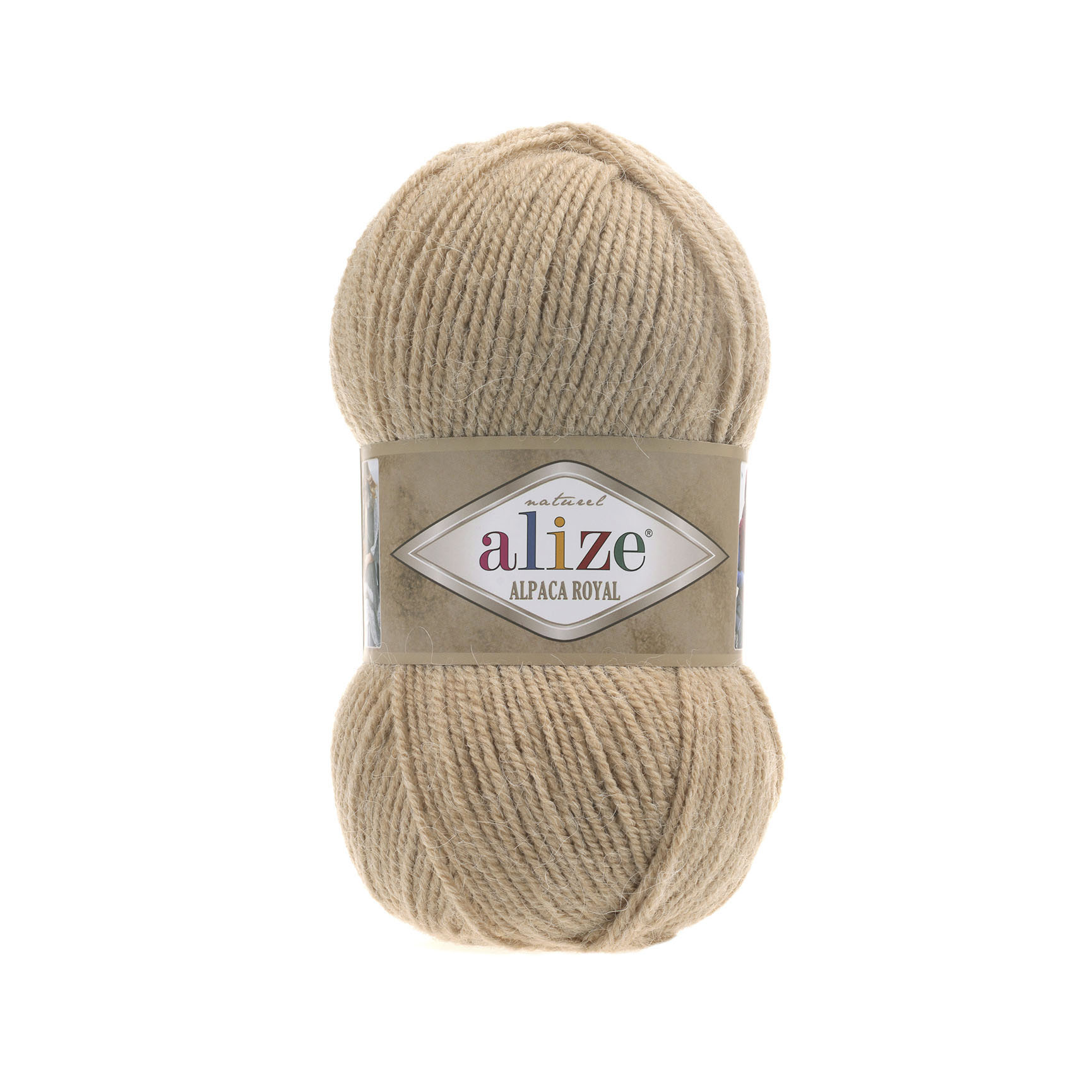 

Пряжа для вязания Ализе Alpaca Royal (30%альпака+15%шерсть+55%акрил)