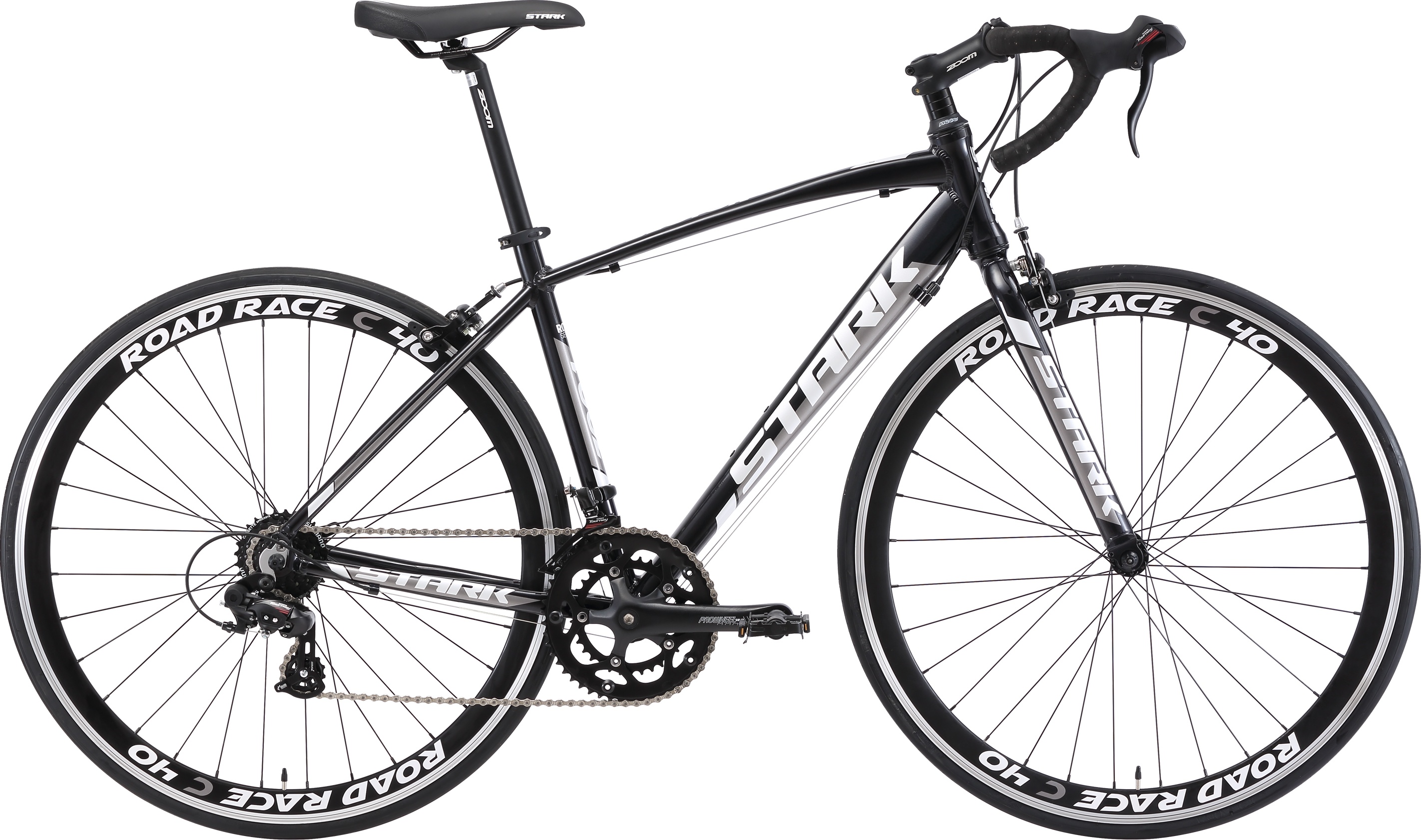 фото Велосипед stark peloton 700.1 2018 20" black/dark gray/white