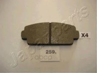 

Тормозные колодки дисковые Japanparts PA259AF