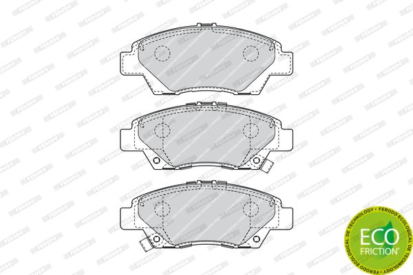 

Тормозные колодки FERODO дисковые FDB4404