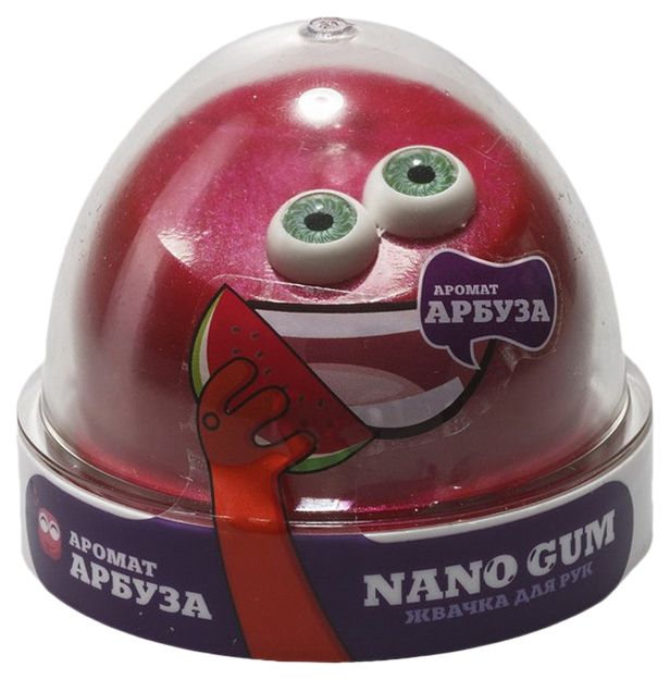 

Жвачка для рук Фабрика игрушек Nano gum Аромат арбуза 50 г