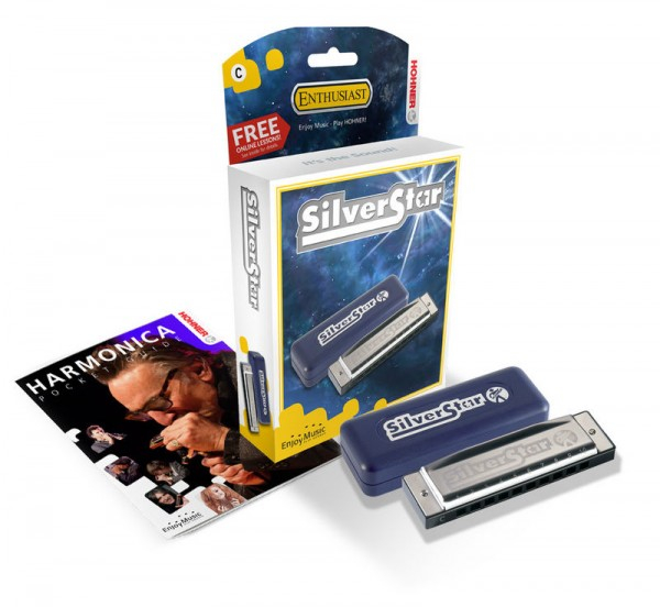 

Губная гармоника диатоническая HOHNER Silver Star 504/20 C, Silver Star 504/20 C