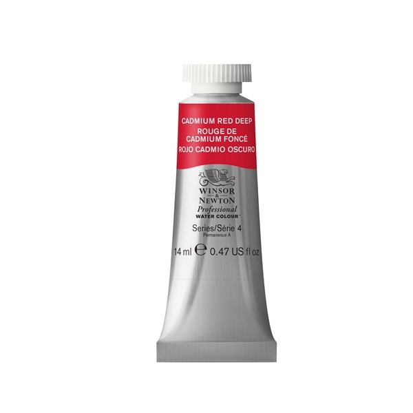 

Акварель Winsor&Newton Professional кадмий красный густой 14 мл, Professional
