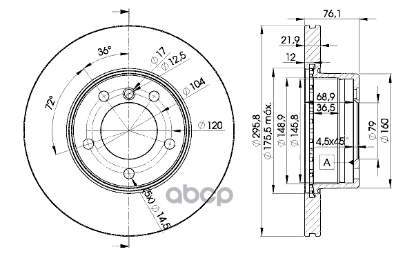 фото Тормозной диск icer 78bd4839