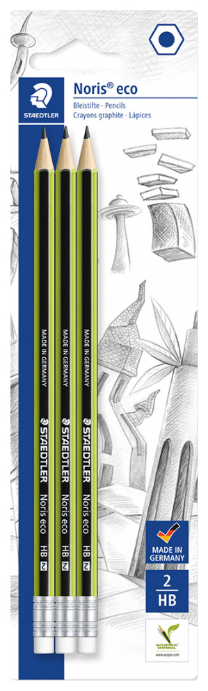 

Карандаши чернографитные Staedtler Noris Eco HB 20701