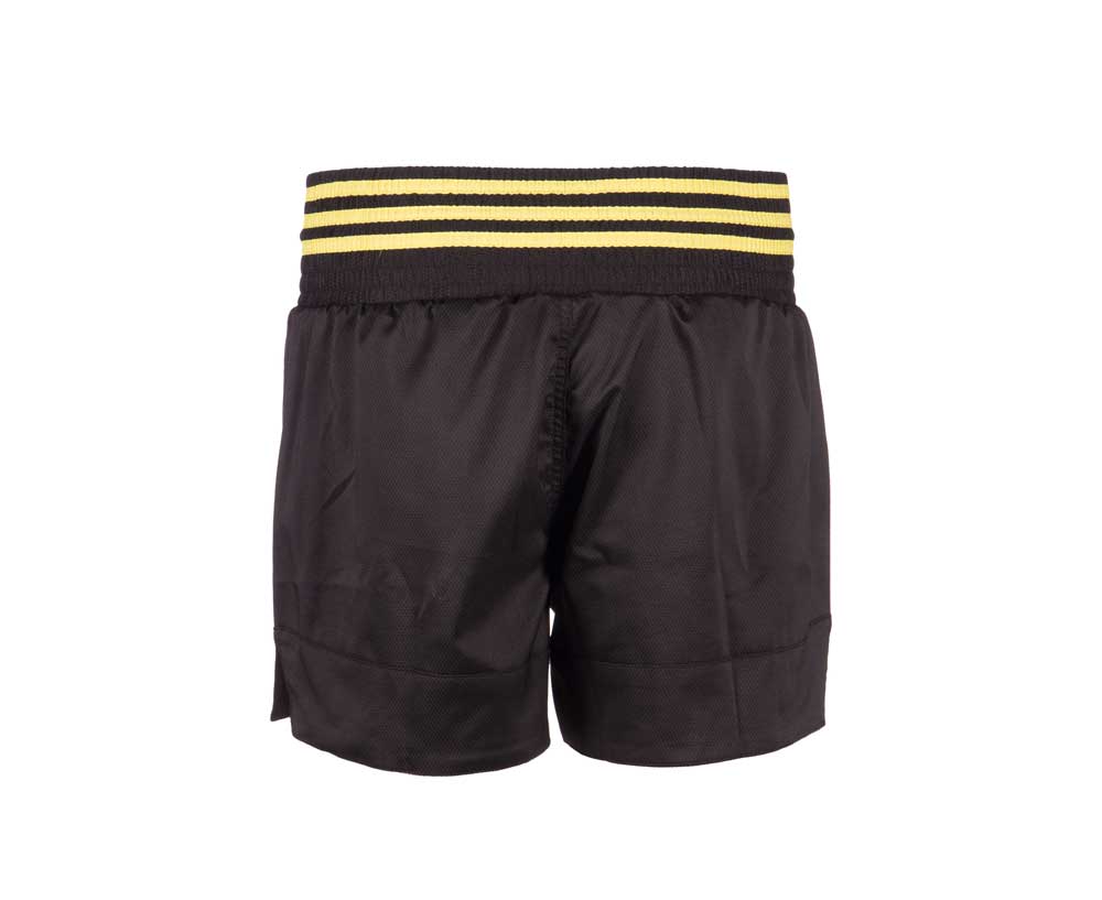 фото Шорты adidas thai boxing short micro diamond, black/yellow, m int