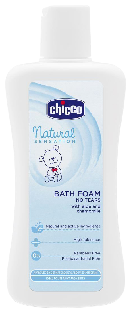 Пена для ванны детская Chicco Natural Sensation 200 мл
