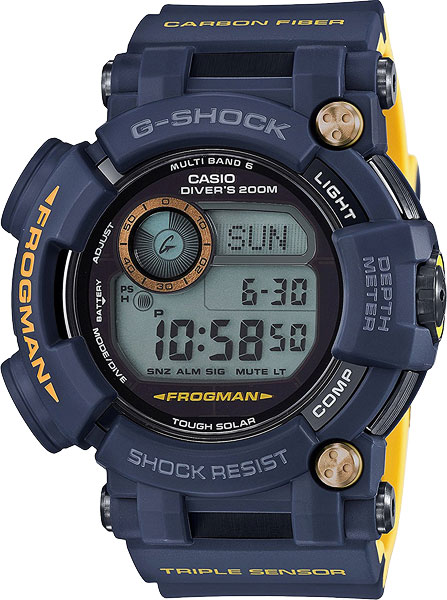 

Наручные часы Casio G-Shock GWF-D1000NV-2E с хронографом, G-Shock