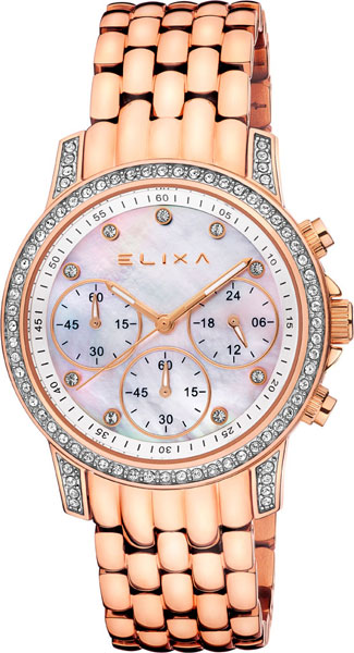 фото Наручные часы кварцевые женские elixa e109-l440