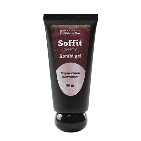 

Комби-гель Patrisa Nail Soffit Dreamy мерцающий камуфляж, 50 гр