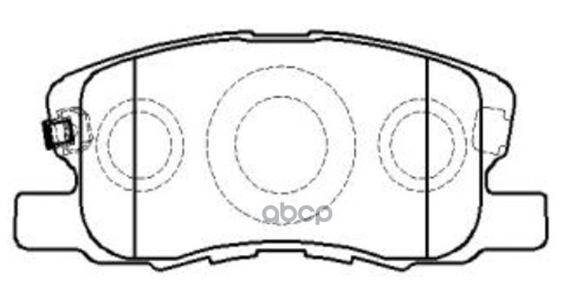 

Колодки тормозные MITSUBISHI ( CKM68) CTR GK0636