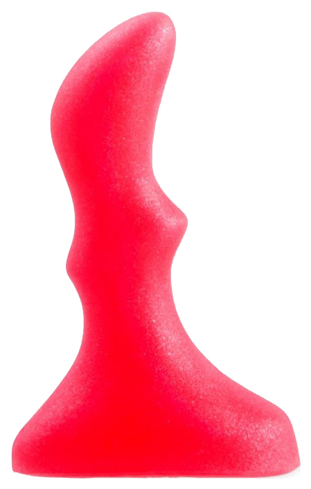 фото Розовый анальный стимулятор small ripple plug 10 см lola toys