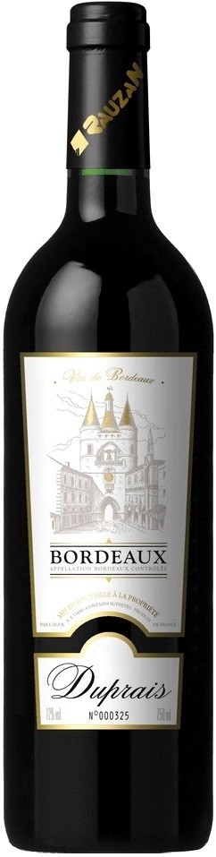 

Вино Duprais Rouge Bordeaux AOC