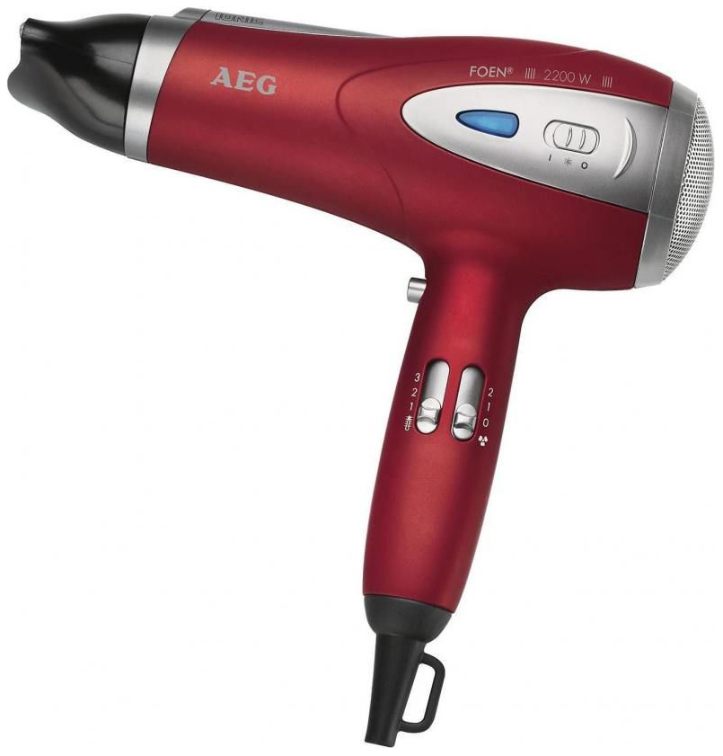 

Фен AEG HTD 5584 rot Red, HTD 5584