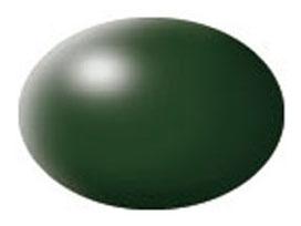 фото Акриловая краска для моделизма темно-зеленая шелково-матовая revell