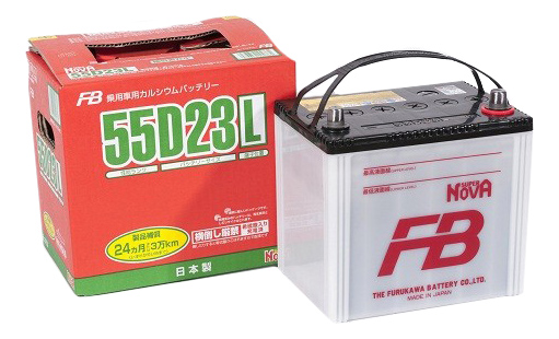 Аккумулятор автомобильный  Furukawa Battery SUPER NOVA 55D23L 60 Ач