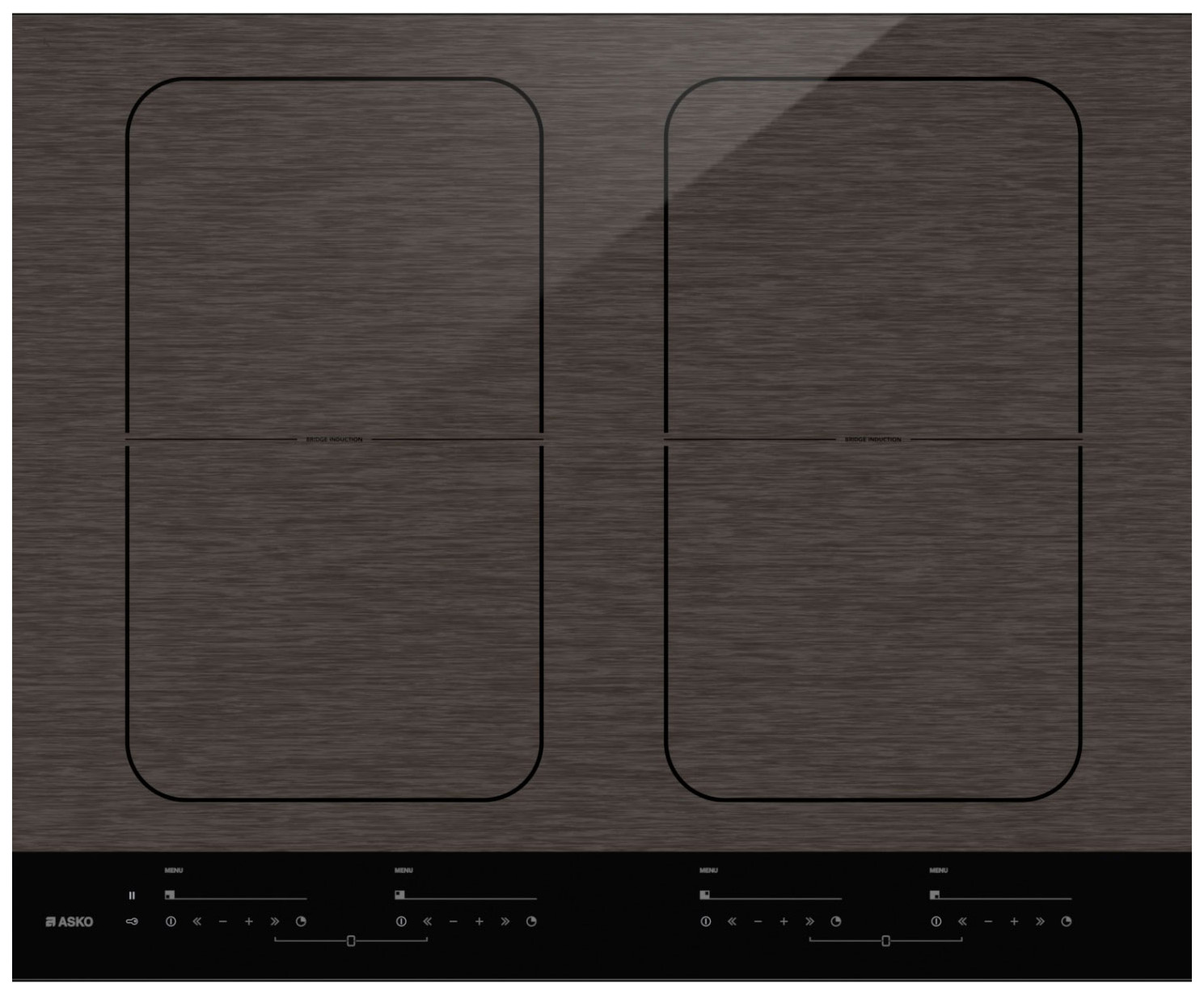 Встраиваемая варочная панель индукционная ASKO HI1655M черный