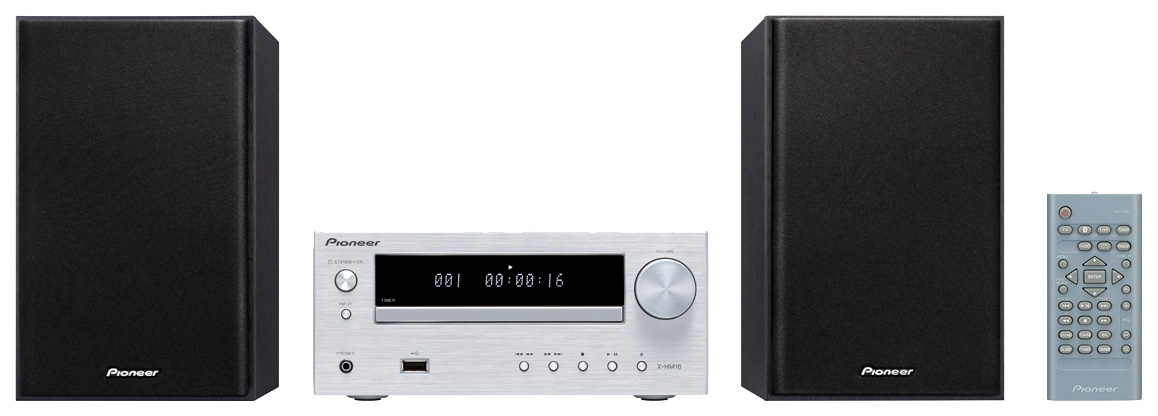 

Музыкальный центр Pioneer X-HM16-S Silver, X-HM16-S