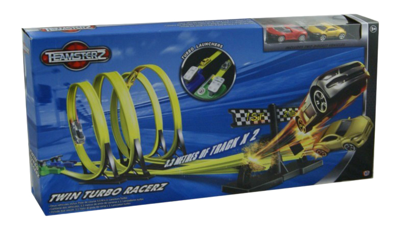 

Автотрек Teamsterz Twim Turbo Racerz, twim Turbo Racerz