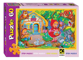 

Пазл Step Puzzle 60 деталей, Красная шапочка