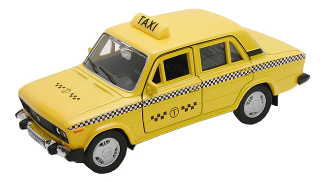 

Модель машины Welly 42381TI 1:34-39 LADA 2106 Такси, Lada 2106 Такси