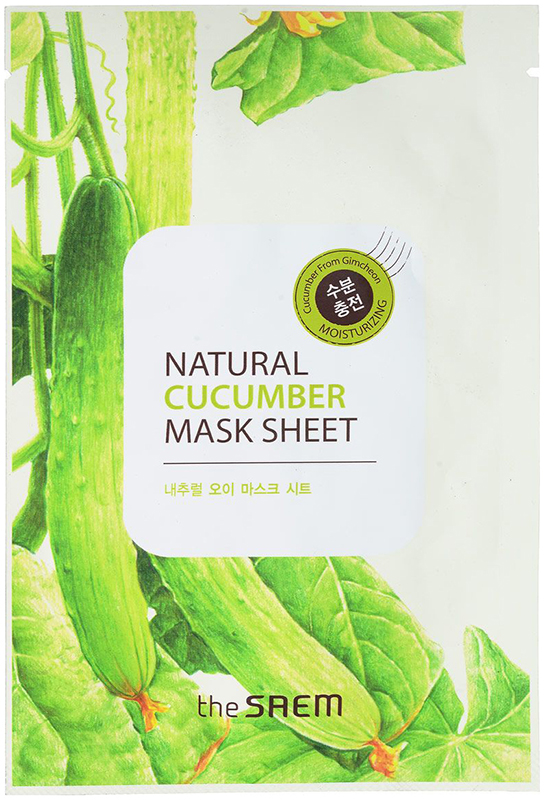 фото Маска для лица the saem natural cucumber mask sheet 21 мл