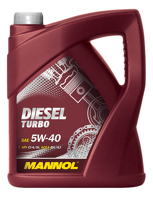 фото Моторное масло mannol diesel turbo 5w-40 5л