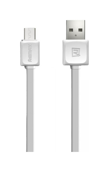 Кабель Remax fast microUSB 1м White