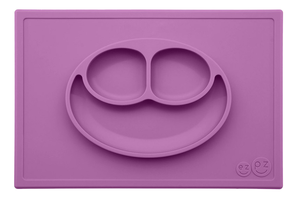 

Тарелка детская Ezpz Happy mat черничная, Happy Mat