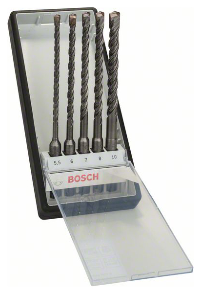 

Бур SDS+ для перфоратора Bosch 5шт 2607019929, robust Line SDS-plus-5, 10,0, 5,5, 6,0, 7,0, 8,0x165 мм (5 шт) 2607019929