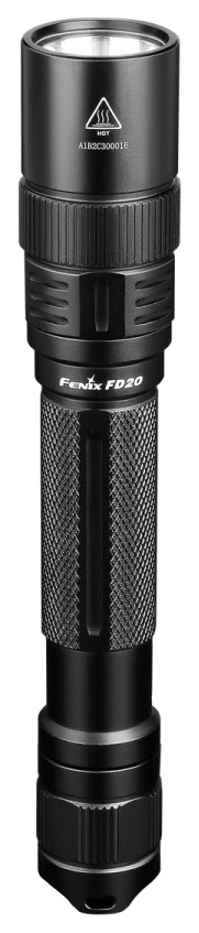 фото Туристический фонарь fenix fd20 черный, 4 режима