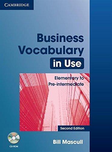 

Business Voc in Use Elem to Pre-Int 2Ed Bk +R