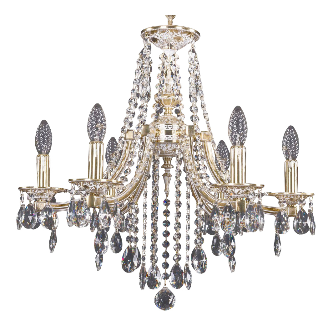 

Люстра потолочная Bohemia Ivele Crystal 1771/6/190/B/GW